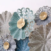 flowers with gold detailing